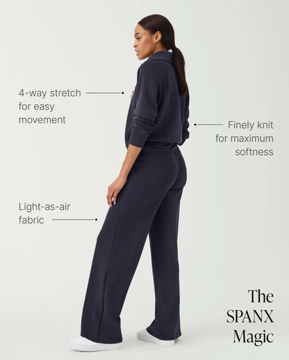 Spanx - AirEssentials Half Zip - Smoke