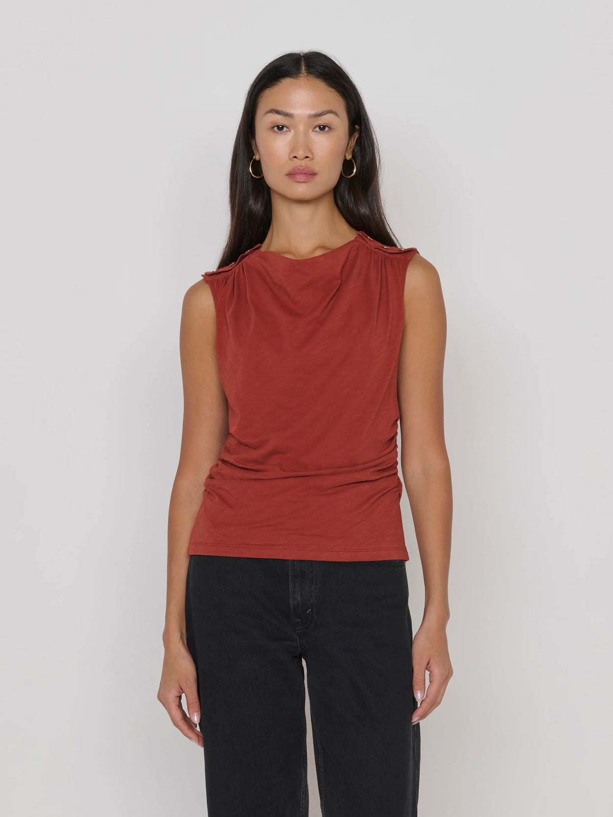 Alexia Top - Chestnut