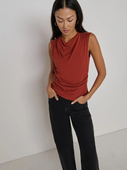 Alexia Top - Chestnut