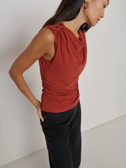 Alexia Top - Chestnut