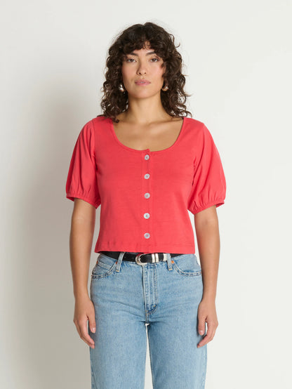 Alma Cropped Top - Flora