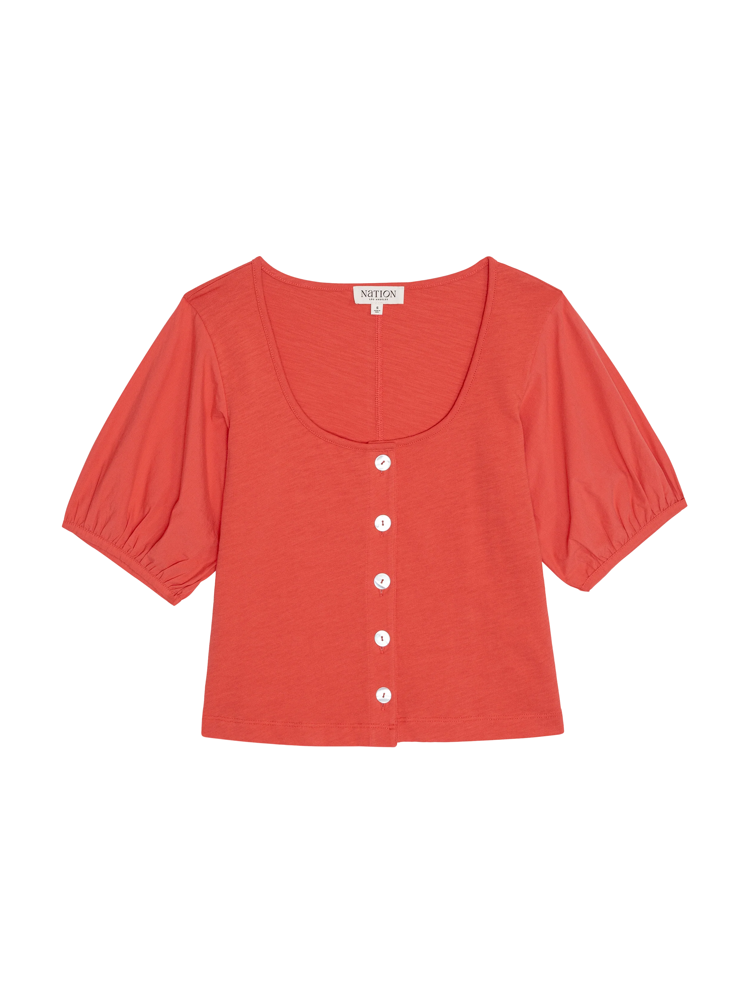 Alma Cropped Top - Flora