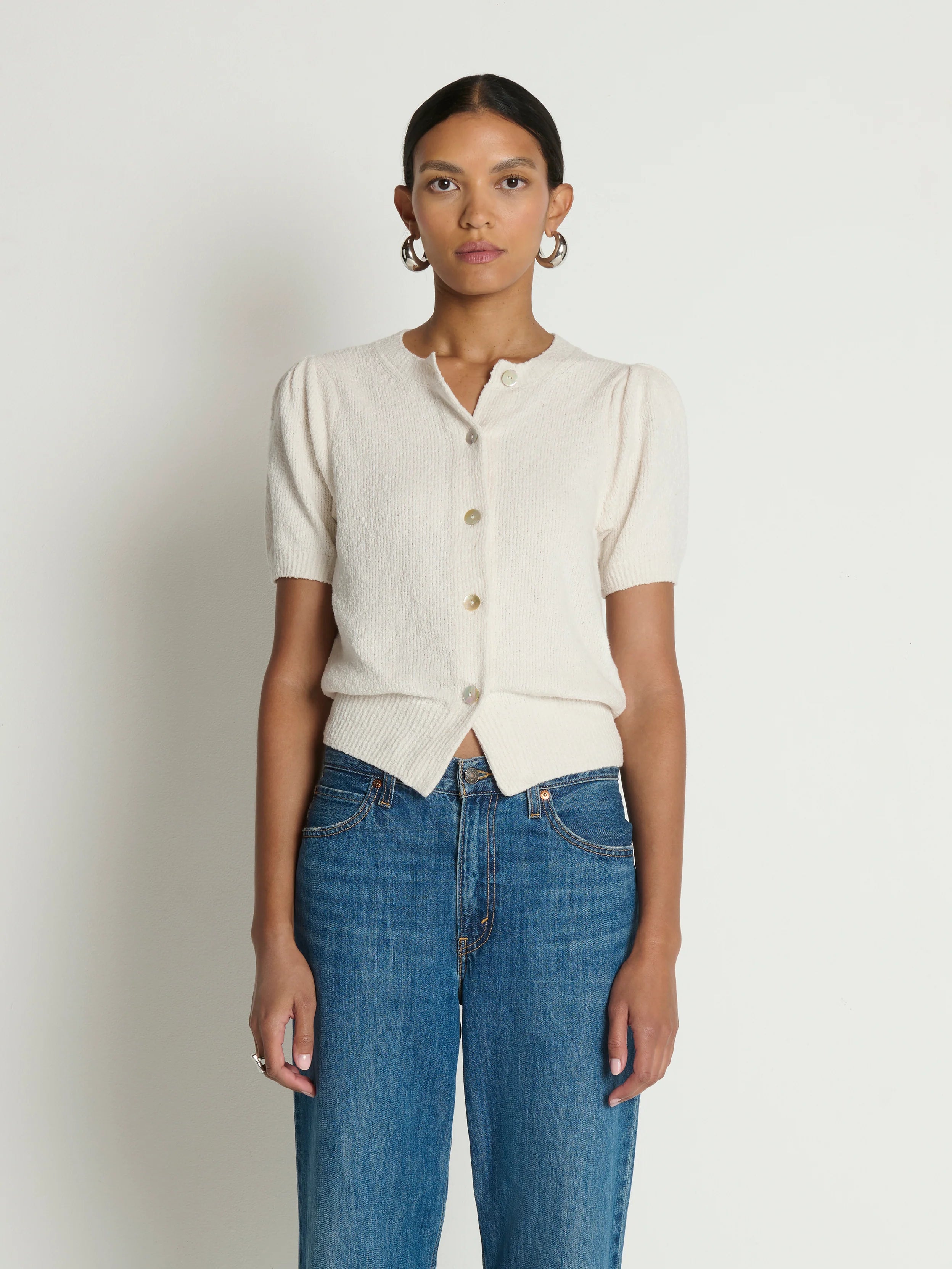 Anne Marie Cardigan - Porcelain
