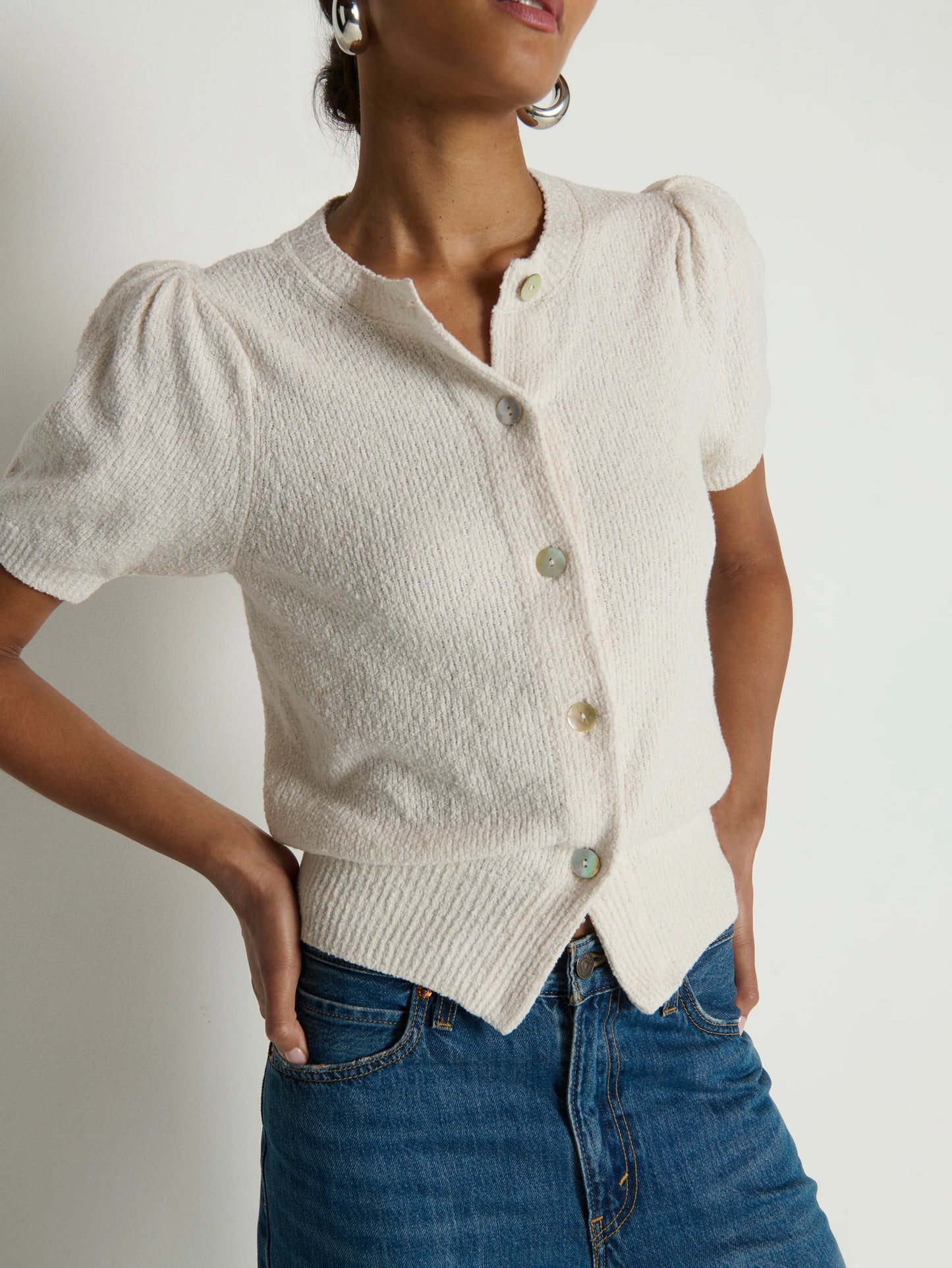 Anne Marie Cardigan - Porcelain