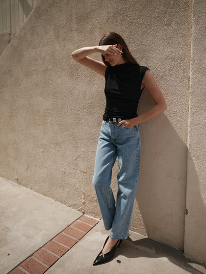 Arielle Top - Jet Black