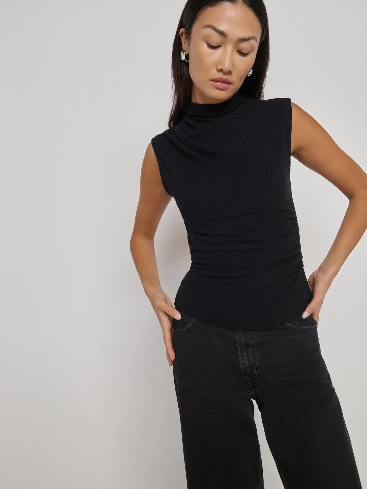 Arielle Top - Jet Black