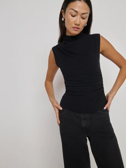 Arielle Top - Jet Black