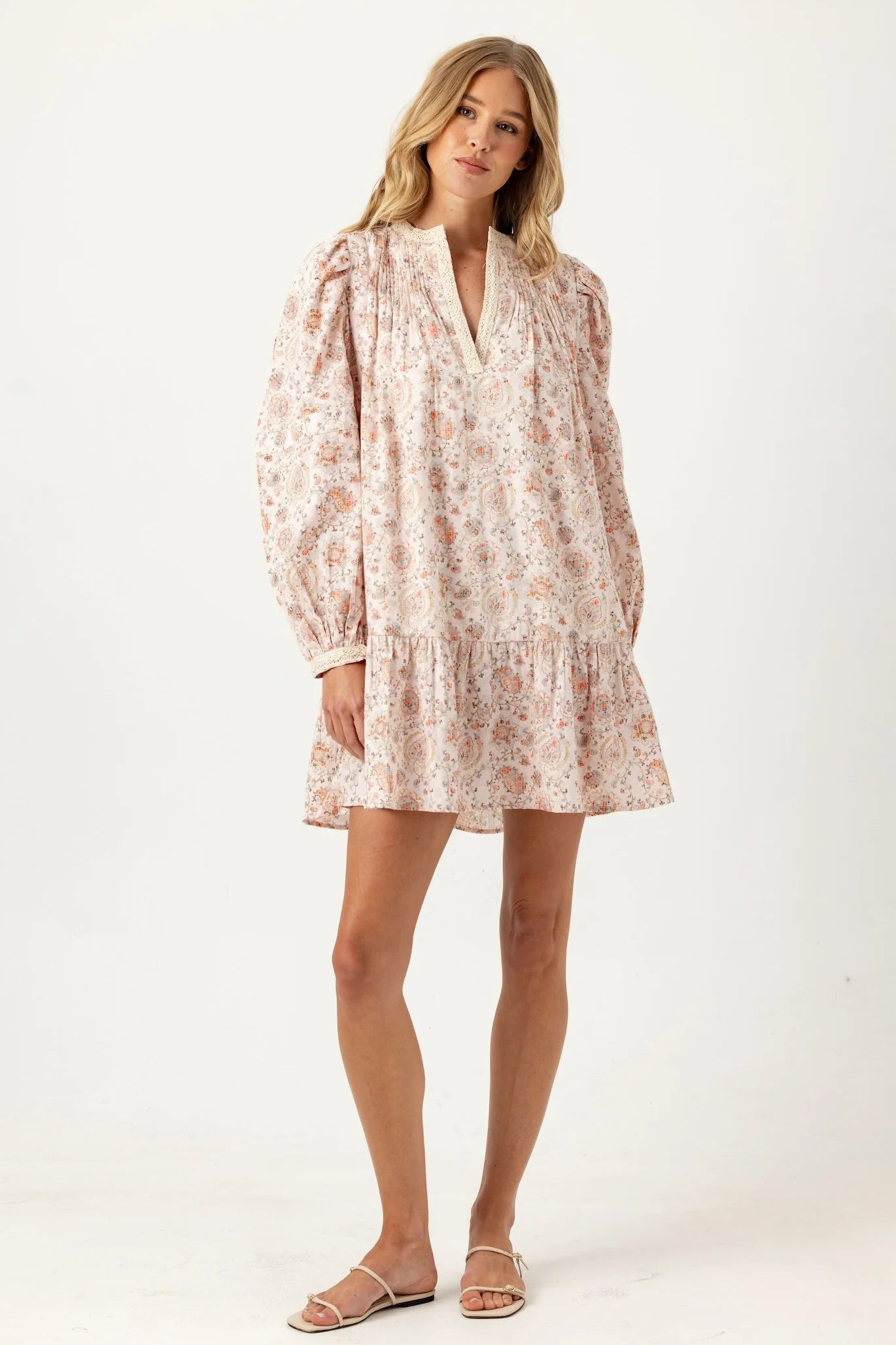 Adley Dress - Foula Print