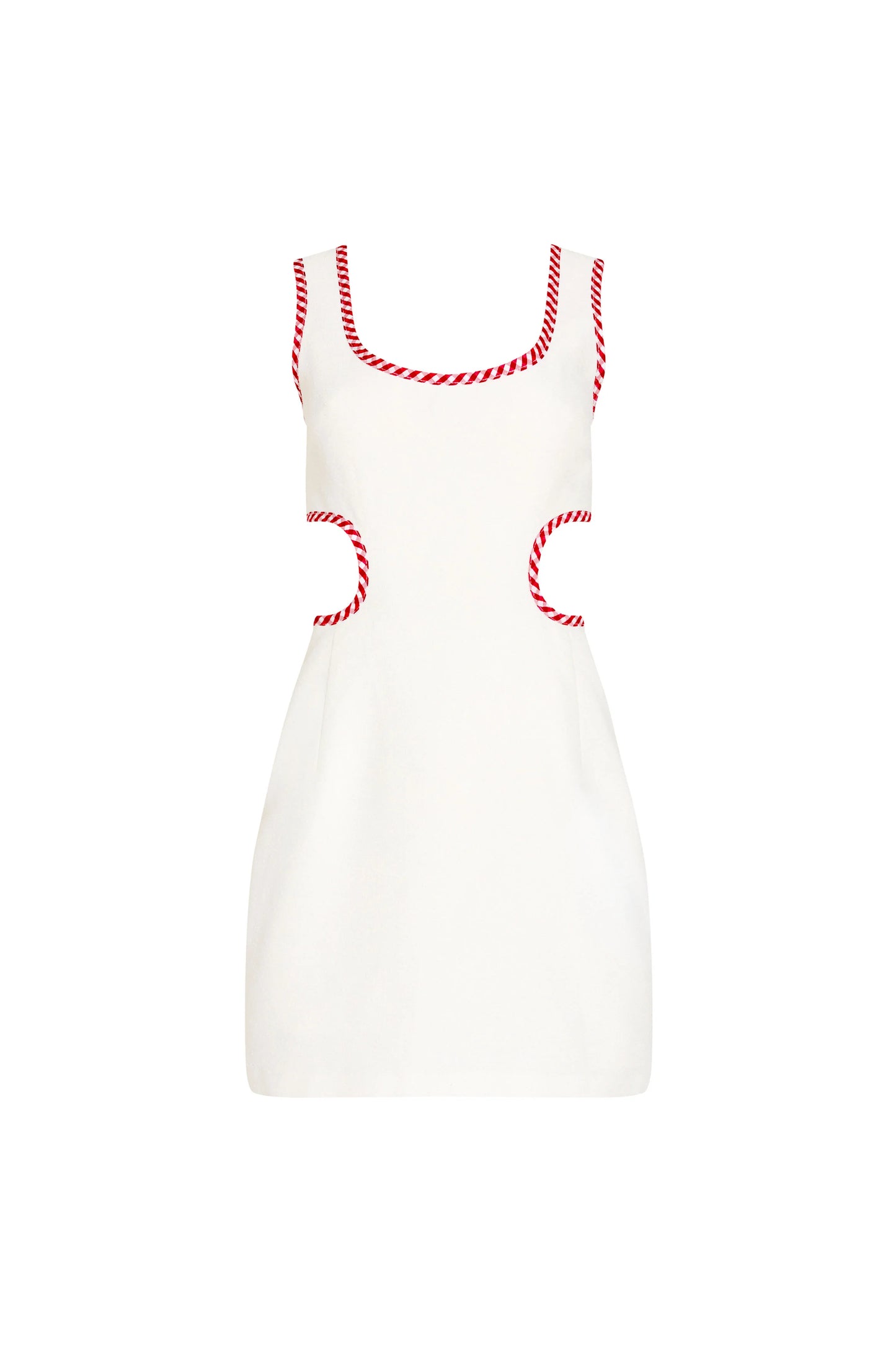 Beeba Dress - Ivory Red