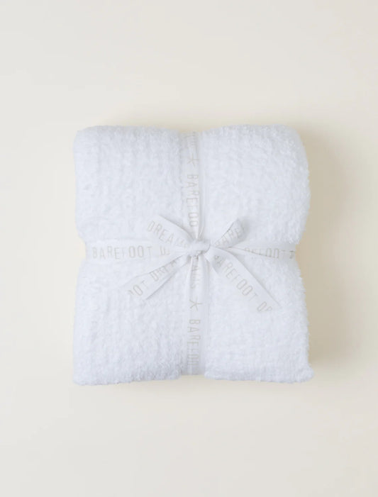 Barefoot Dreams - CozyChic® Ribbed Throw - White