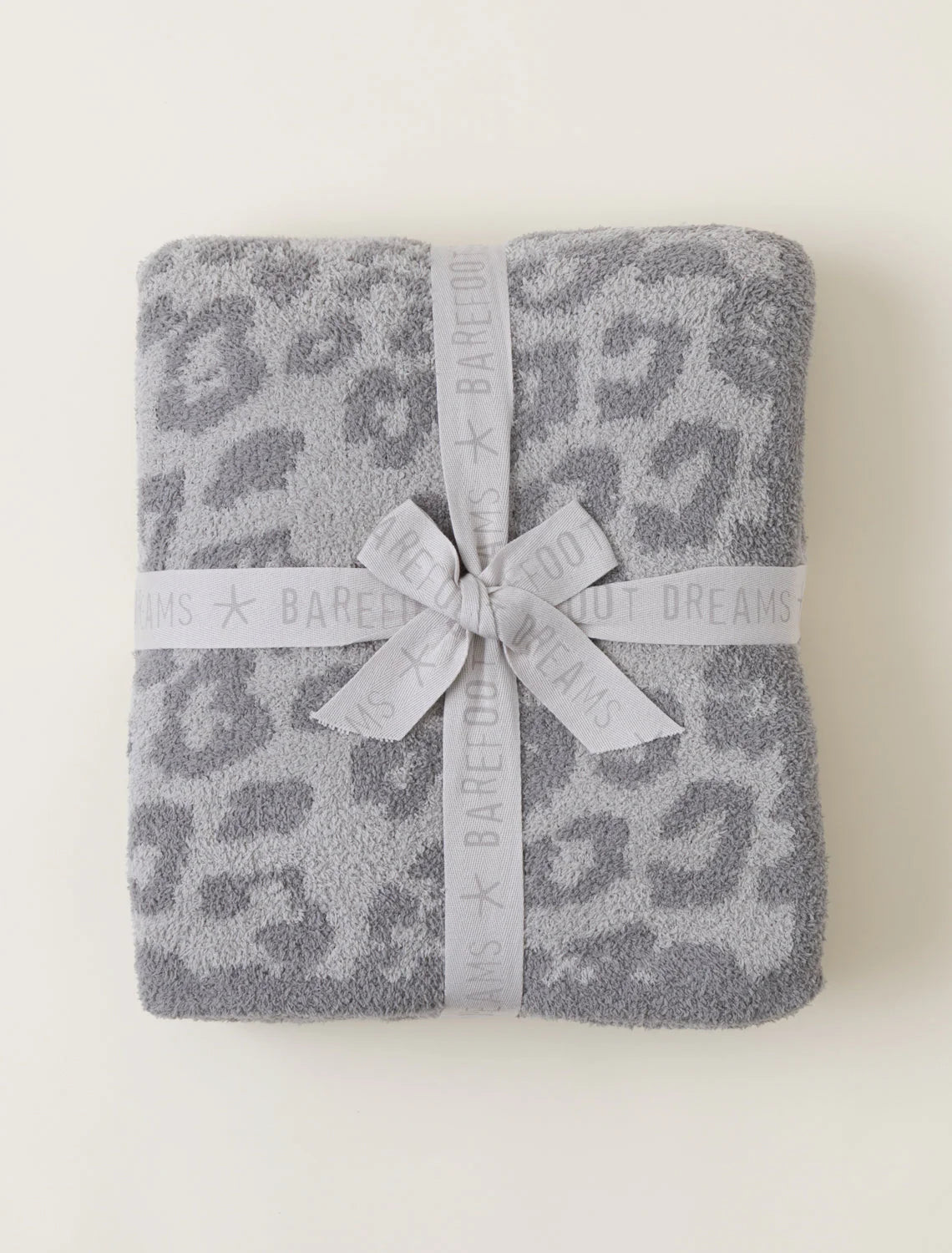 Barefoot Dreams - CozyChic® Barefoot in the Wild® Throw - Linen/Warm Grey