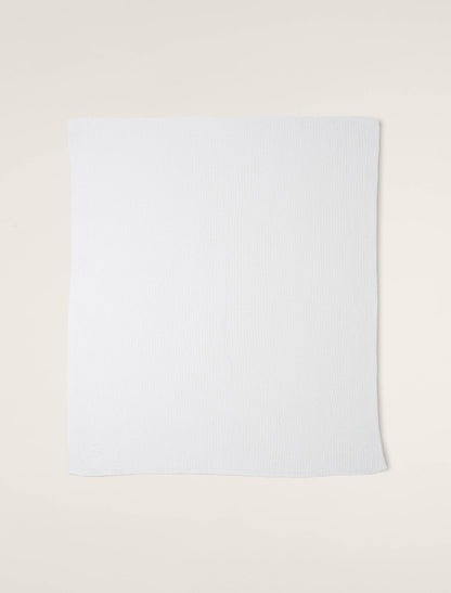 CozyChic® Ribbed Bed Blanket - Full/Queen White