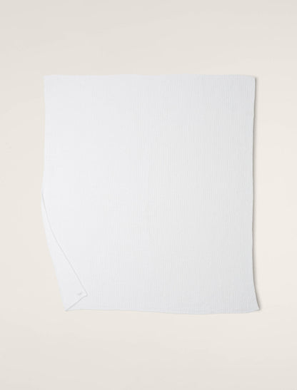 CozyChic® Ribbed Bed Blanket - Full/Queen White