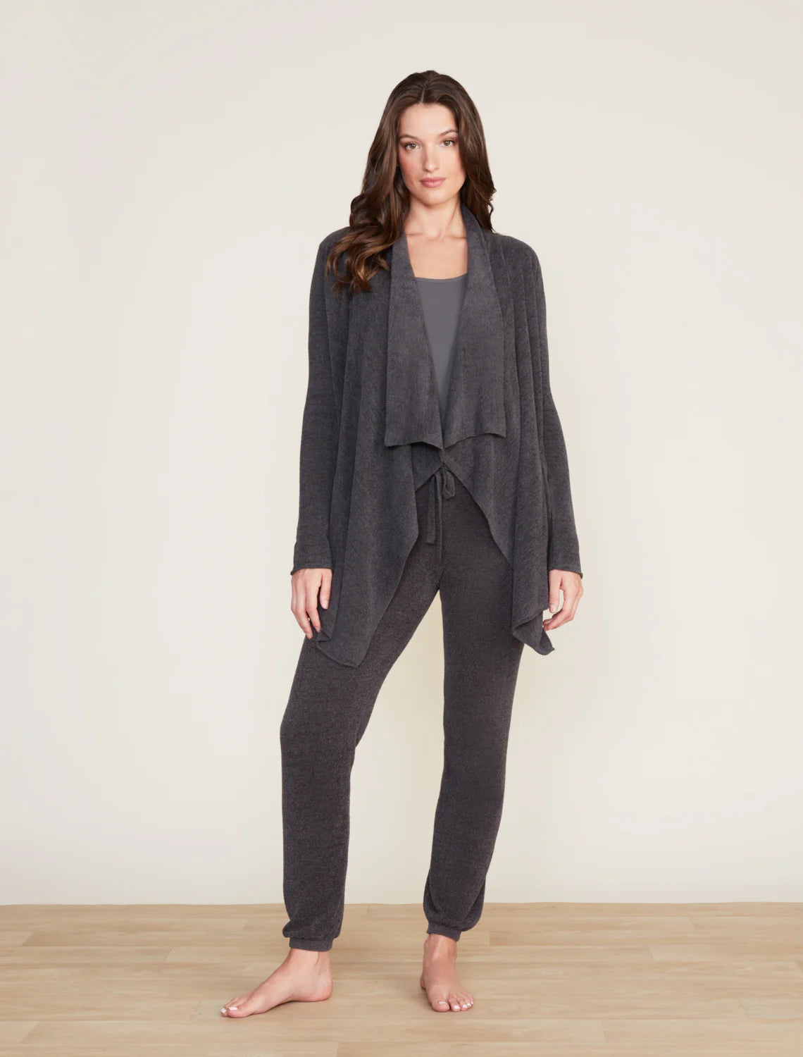 CozyChic Ultra Lite® Hi/lo Cardi - Carbon - Spinout