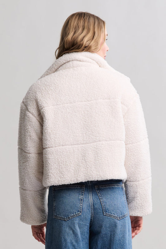 Brushed CozyChic® Puffer Jacket - Sand Dune