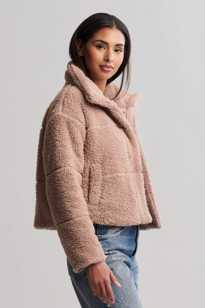 Brushed CozyChic® Puffer Jacket - Willow