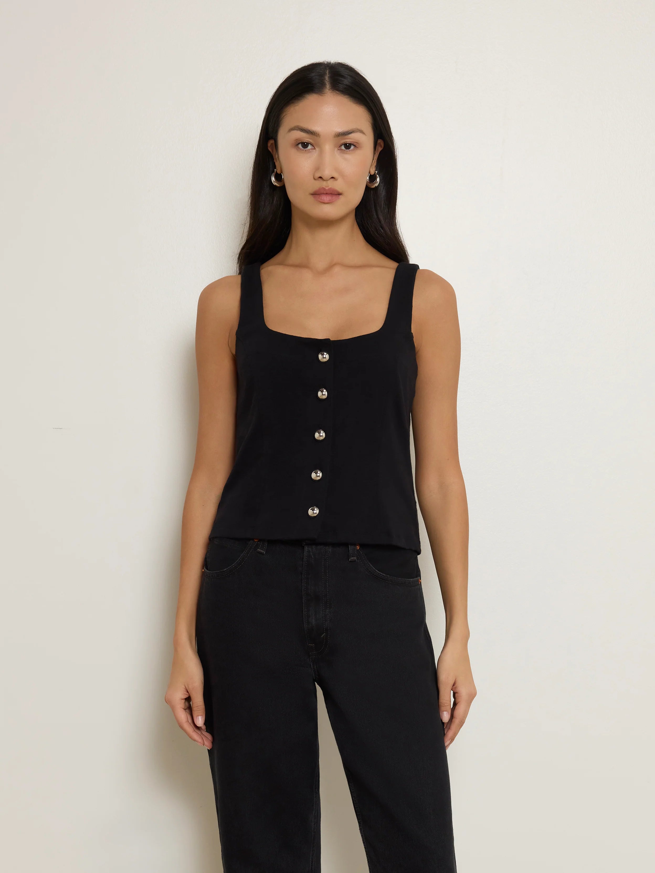 Becka Tank - Jet Black