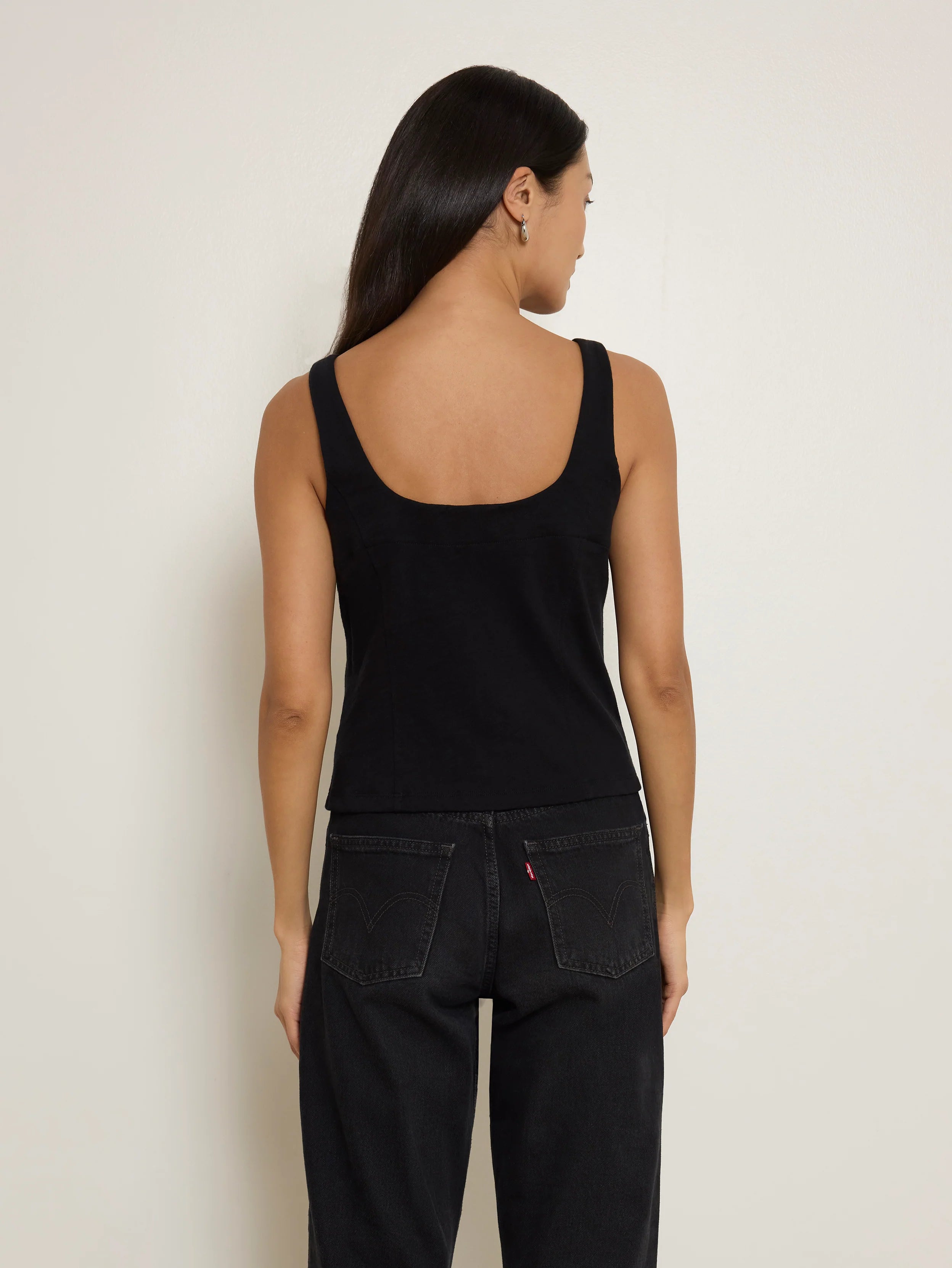 Becka Tank - Jet Black