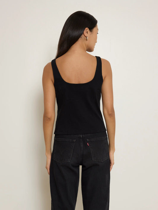Becka Tank - Jet Black