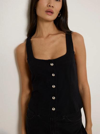 Becka Tank - Jet Black