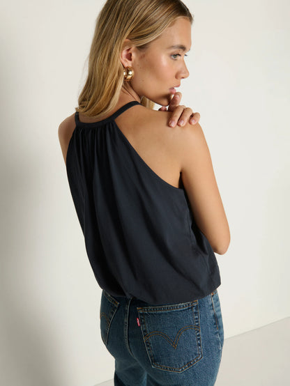 Bell Bubble Top - Navy Night Sky