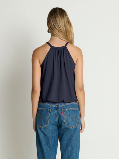Bell Bubble Top - Navy Night Sky