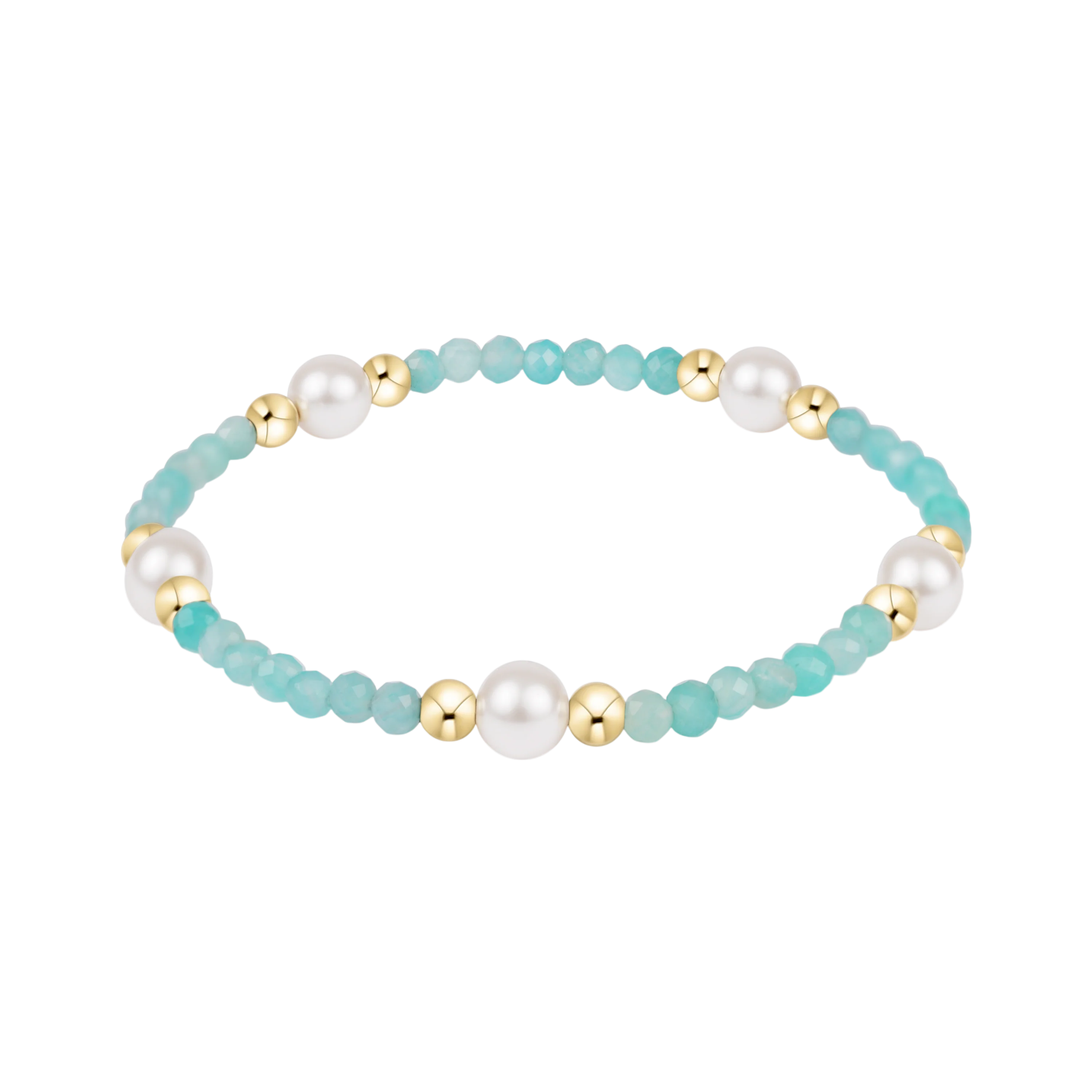 Purpose Pearl 6mm Gem Bracelet - Amazonite