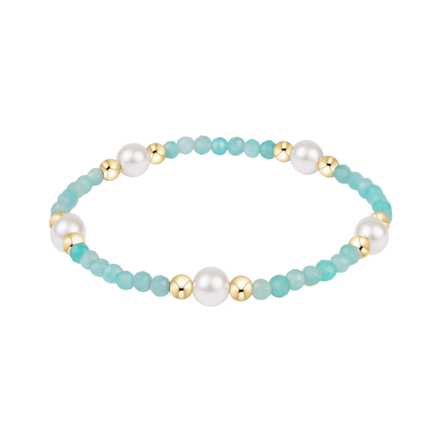 Purpose Pearl 6mm Gem Bracelet - Amazonite