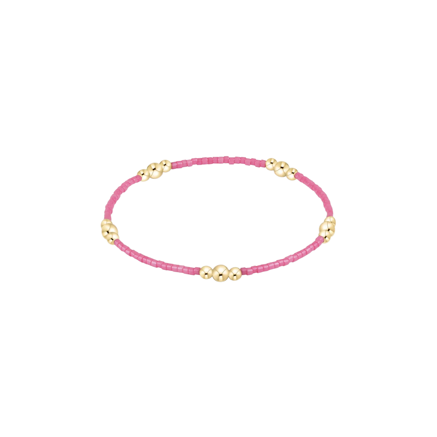 Hope Purpose Gold Bracelet - Bubblegum