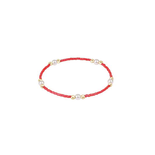 Hope Purpose Pearl Bracelet - Sherbert