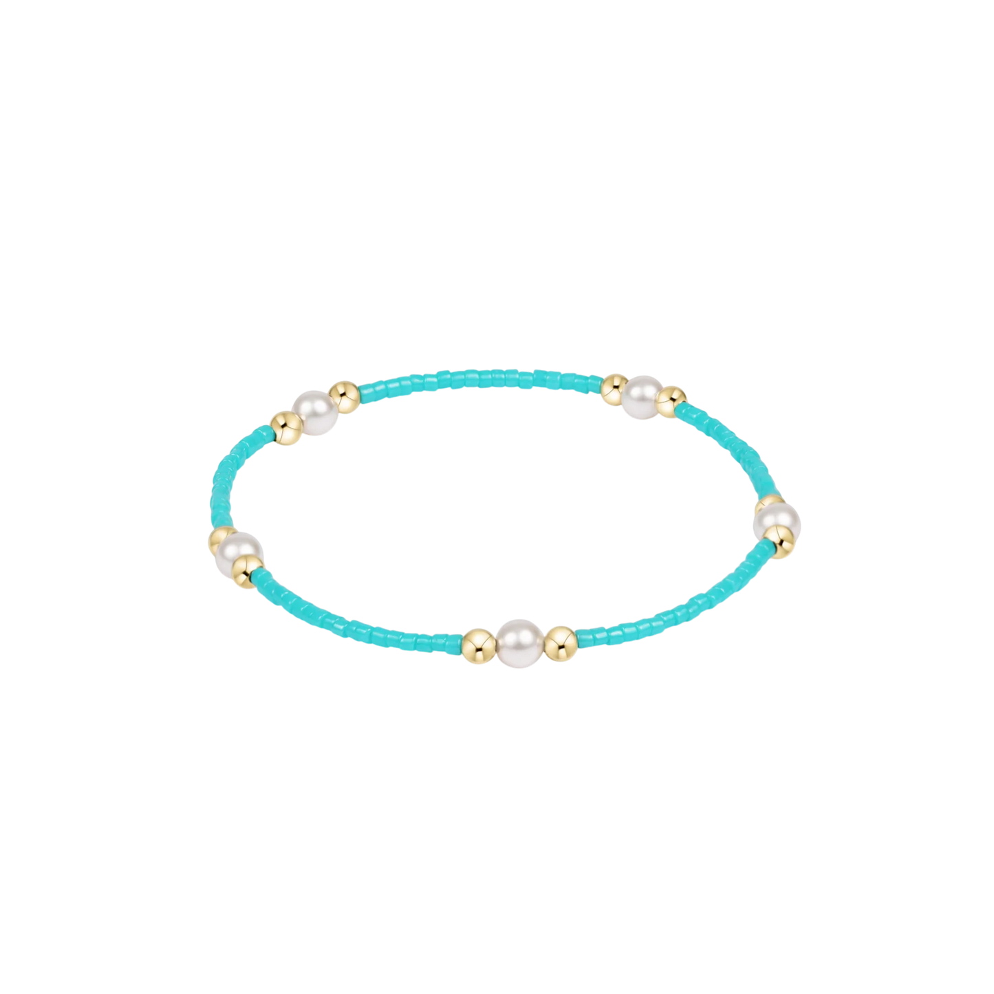 Hope Purpose Pearl Bracelet - Turquoise
