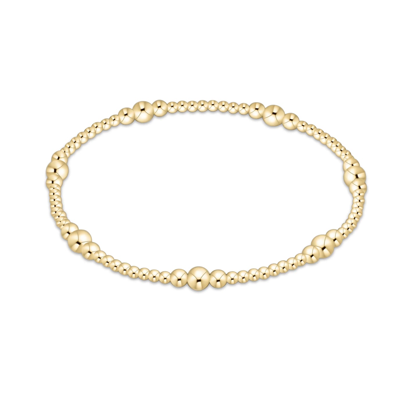 Purpose Gold 4mm Bead Bracelet