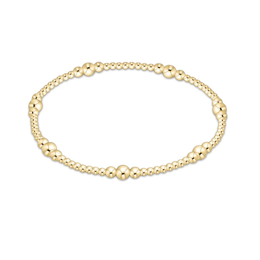 Purpose Gold 4mm Bead Bracelet