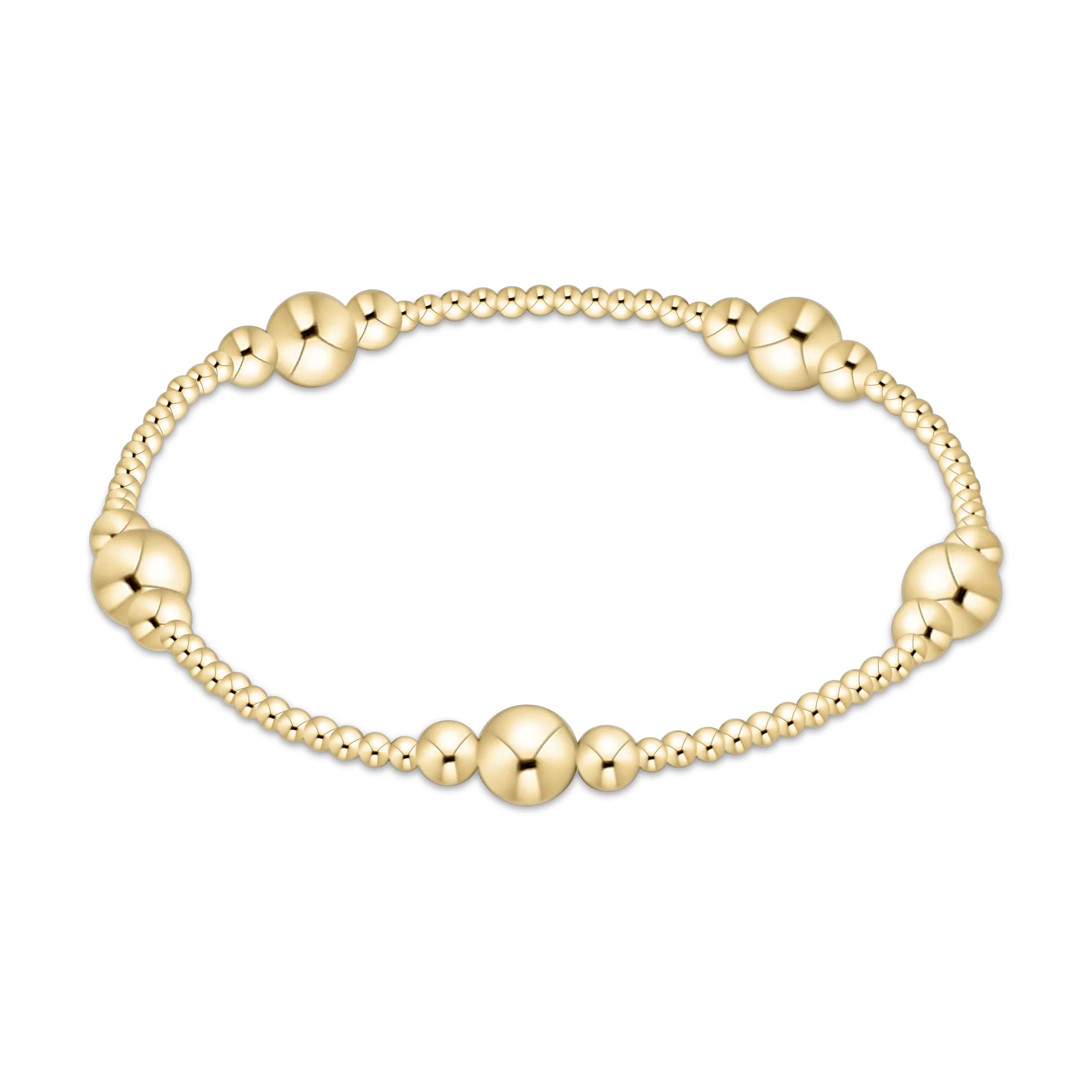 Purpose Gold 6mm Bead Bracelet