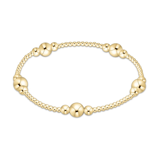 Purpose Gold 6mm Bead Bracelet