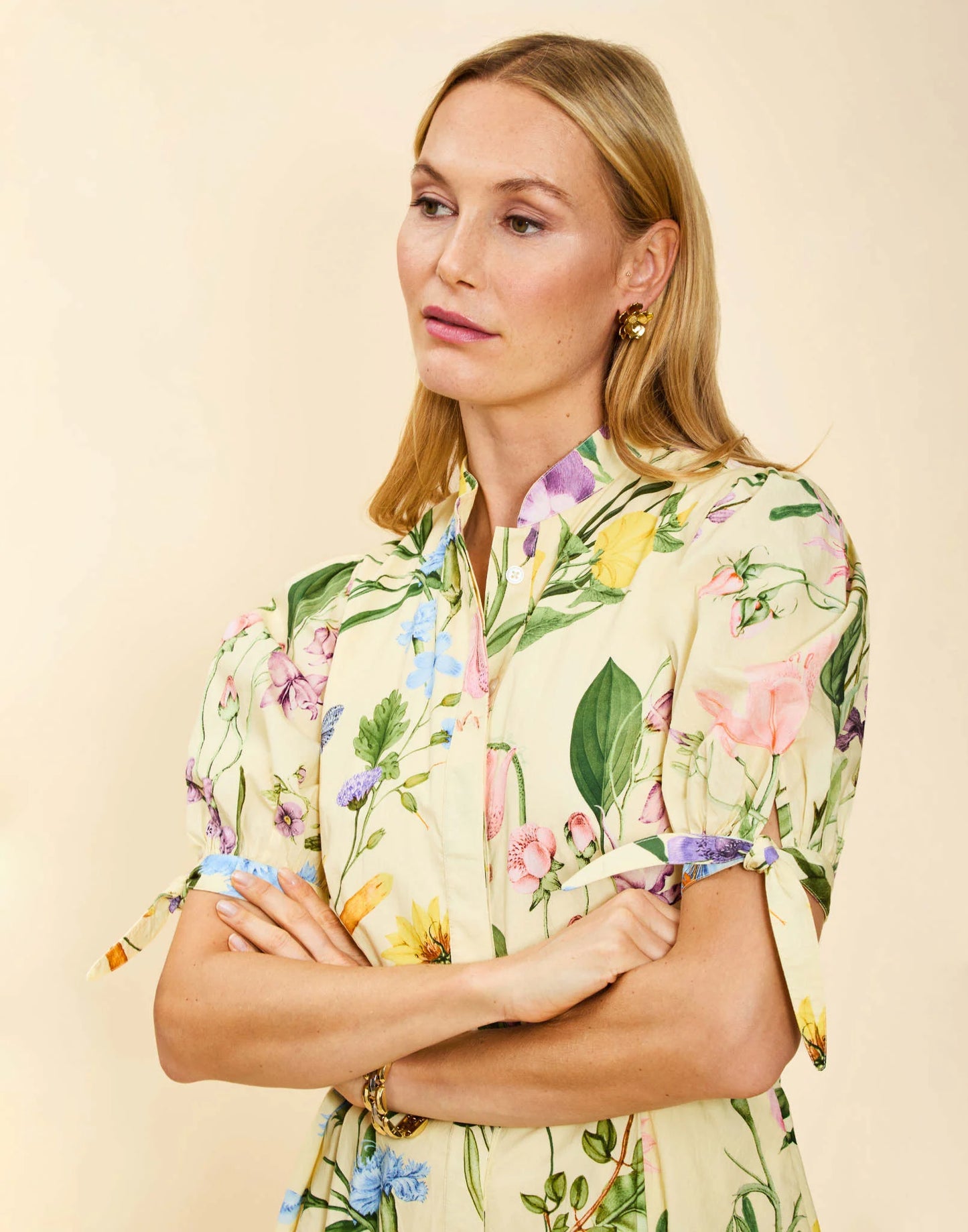 Brooklyn Mini Dress - Blooming Vine