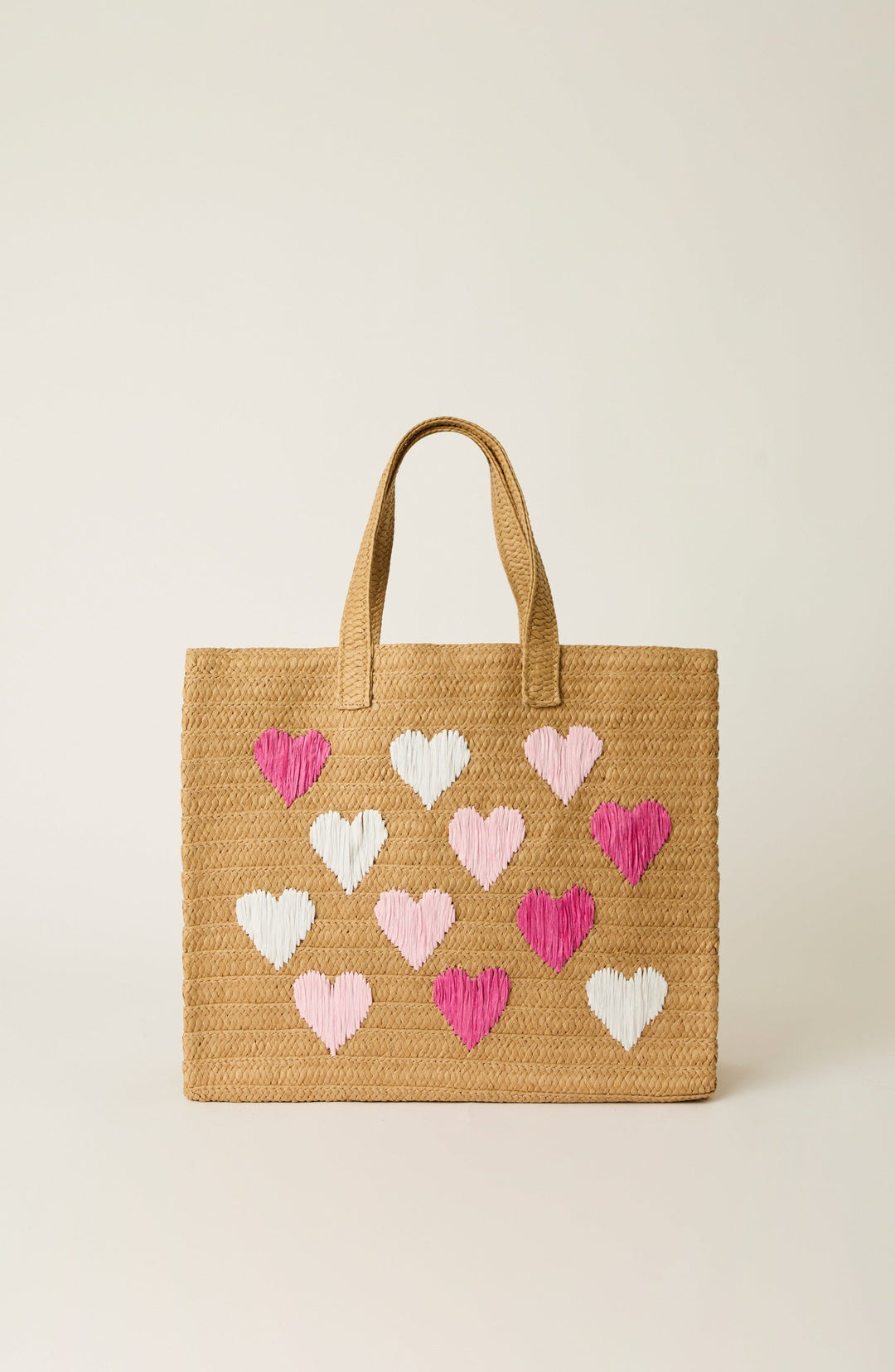 Be Mine Tote - Sand Fuchsia/Petal