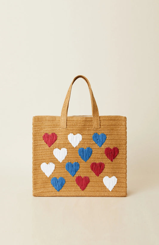 Be Mine Tote - Sand Patriot
