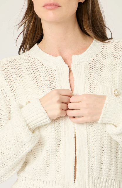 Jade Cardigan - White