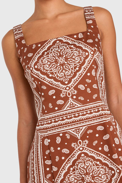 Augustine Dress - Montana Print