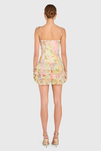 Laureline Romper in Whistledown - Endive Multi