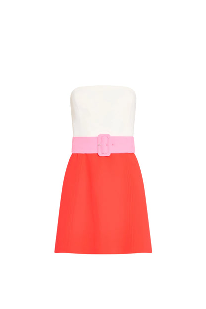 Fae Romper - Ivory Crimson