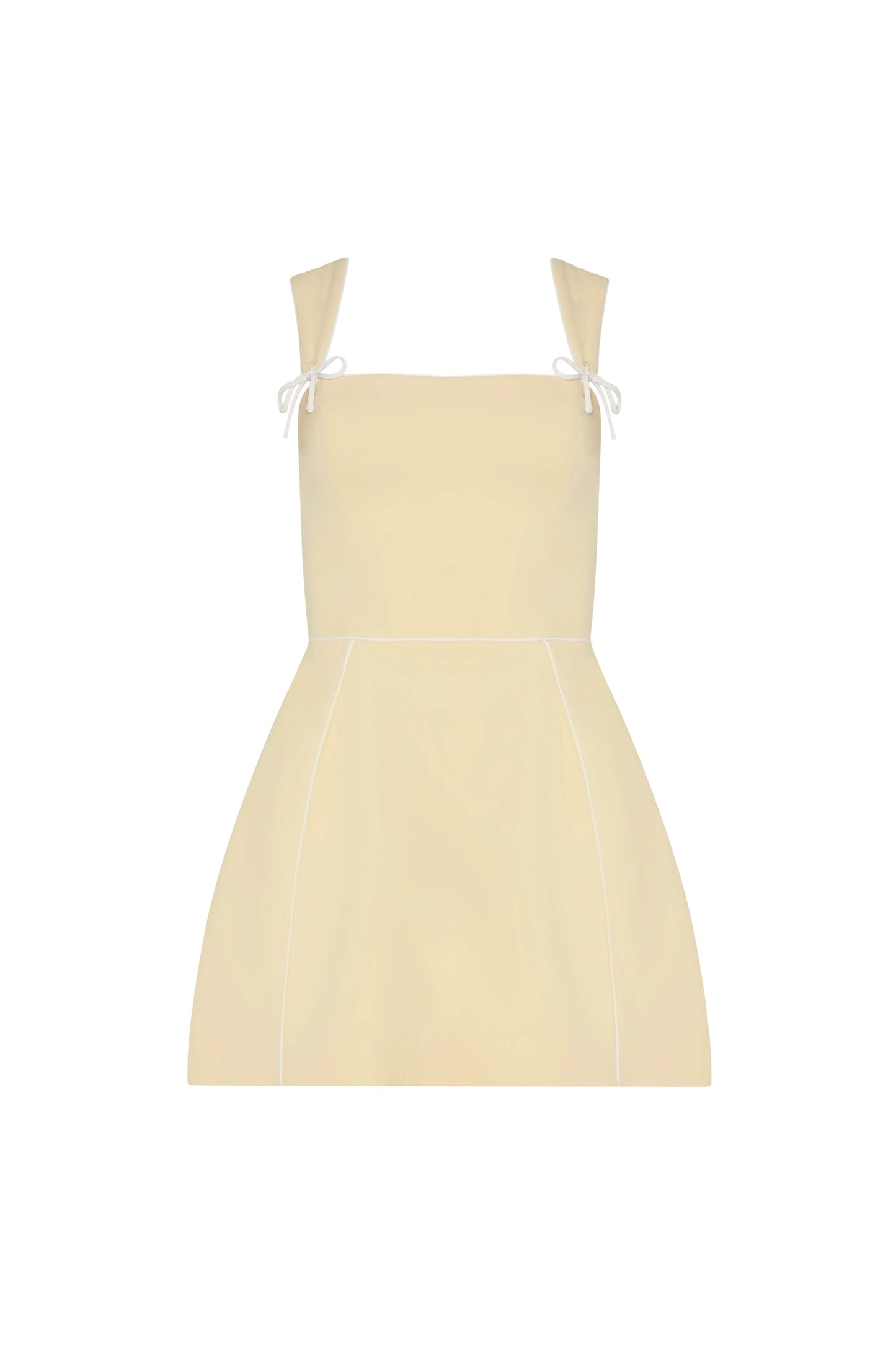 Baylee Romper - Cornsilk/Ivory