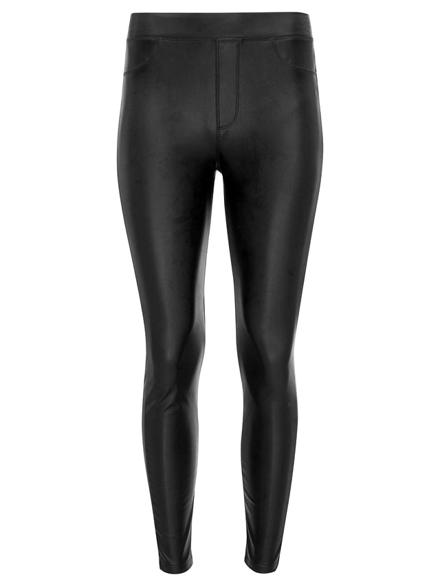 Sanctuary - Runway Semi High Rise Legging - Slick Black