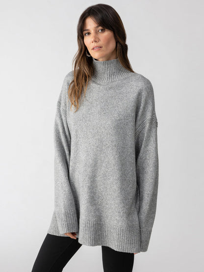 Sanctuary - Perfect Sweater Tunic - Heather Ash