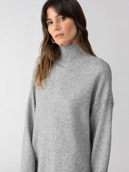 Sanctuary - Perfect Sweater Tunic - Heather Ash