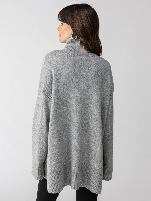 Sanctuary - Perfect Sweater Tunic - Heather Ash