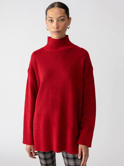 Sanctuary - Perfect Sweater Tunic - Mars Red