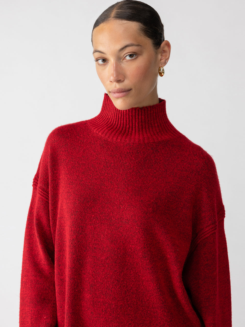 Sanctuary - Perfect Sweater Tunic - Mars Red