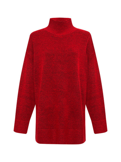 Sanctuary - Perfect Sweater Tunic - Mars Red